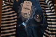 Boys next dungarees set