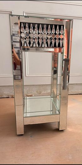 glass stand table