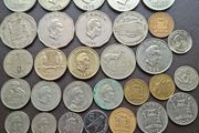 A Lot of 220 grams of coins from Zambia (1968-2019)