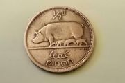 1942 Eire 1/2d Half Penny