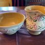 Nicholas Mosse Reduced Lavender creamer and sugar bowl set . Image 7