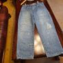 Vintage  Paint splattered  Denim Image 6