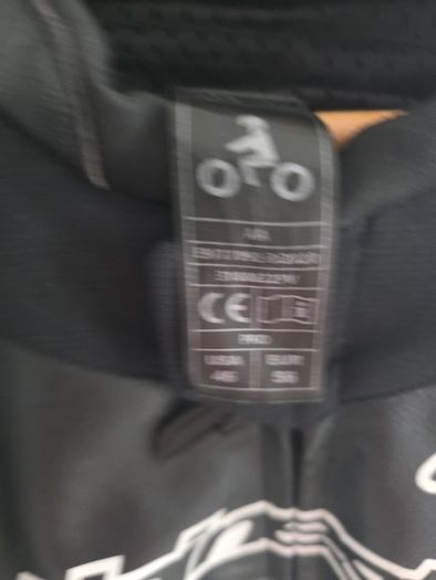 alpinestars leather jacket