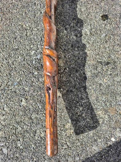 For Sale: Authentic Handcrafted Vine-In Irish Walking Stick 98cm