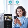2K Security Camera Outdoor with Motion Tracking, Pan-Tilt 360 Degree View, CCTV Camera, Sound-Lights Alarm, Home WiFi Camera, Color Night Vision Image 3