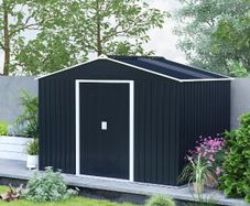 Shed with Sliding Doors