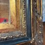 Large ornate antique mirror 28x38 Image 10