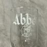 Abbot greene king Pint beer glass Image 2