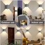Designer 4 pack LED Outdoor Wall Lights, LEDMO, Motion Sensor,  Led IP65 Waterproof outdoor wall light with adjustable beam 6000K - Light Grey Image 6