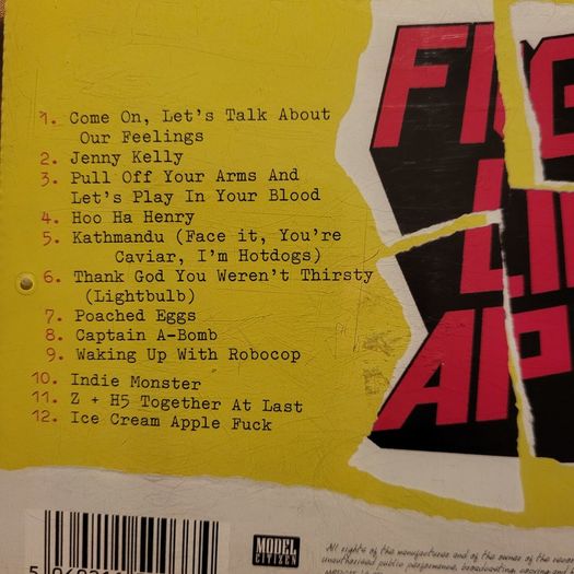Fight like Apes - The body of Christ and the legs of Tina Turner.