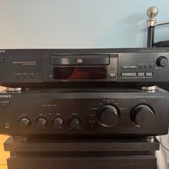 Sony Cd player and amp
