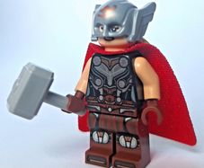 Lego JANE FOSTER Minifigure Lego Marvel Lego Minifigure
