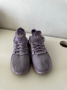 Purple trainers