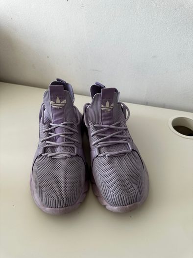 Purple trainers