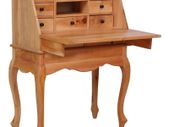 Secretary Desk 78x42x103 cm Solid Mahogany Wood