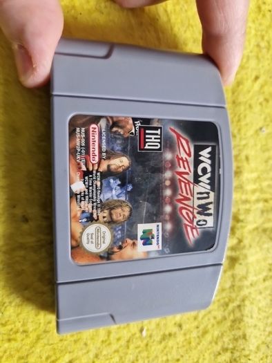 WCW nWo Revenge Nintendo 64 N64 Games Original