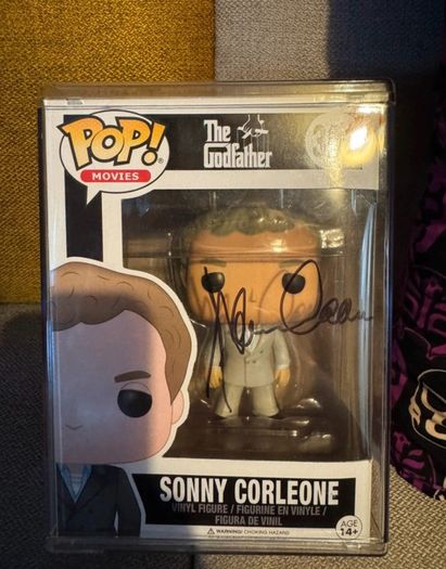 James Caan Signed Autograph Funko The Godfather Sonny Corleone