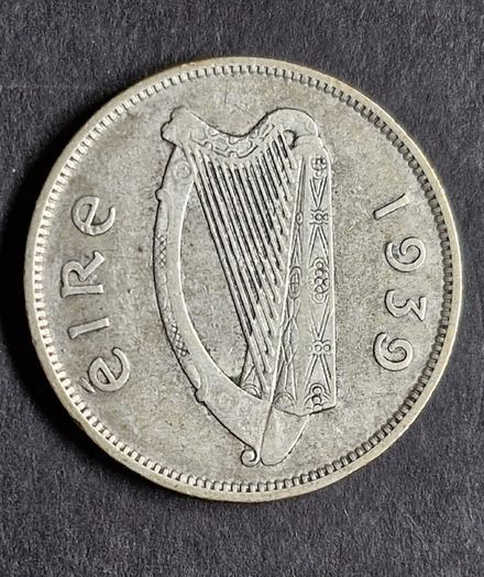 Ireland 1939 Silver Florin