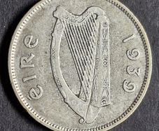 Ireland 1939 Silver Florin