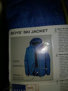 Bnwt Boys Ski Jacket Age 6-8