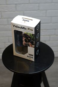 Rode Video Mic Pro +dead cat windshield