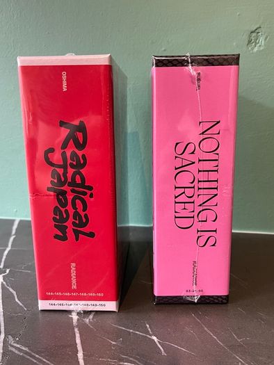 Radical Japan/Nothing is Sacred - 2 OOP Radiance Box Sets - Mint/Sealed