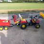 toy tractor and trailer Image 2