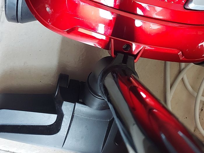 Morphy Richards Vacuum Cleaner, Model 980564, Red, in excellent condition and great suction