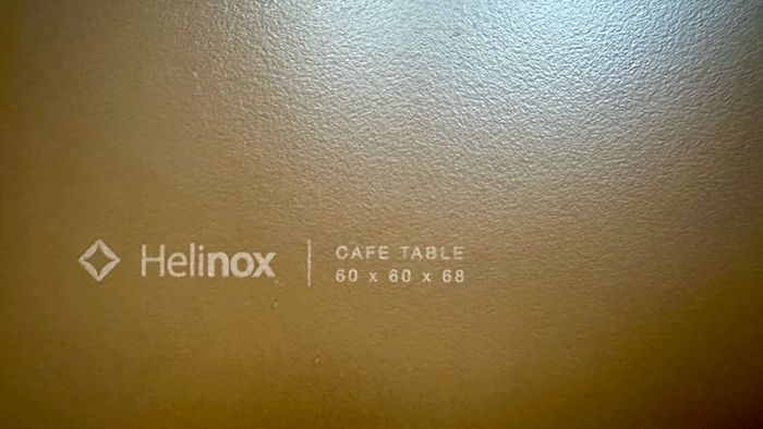 Helinox Cafe Table for camping
