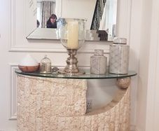 console table and side table