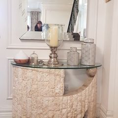 console table and side table