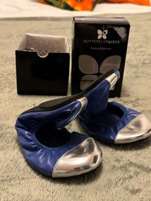 Brand New Butterfly Twists Folding Ballet Flats UK 5