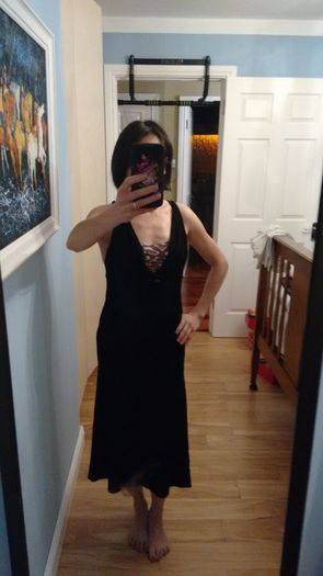 JUST CAVALLI black fitted dress