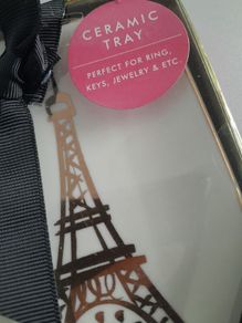 Eiffel Tower Trinket Dish