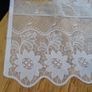 Cream Cafe Style Net Curtains for Sale Image 2