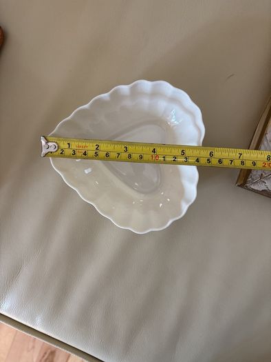 Belleek Heart Shaped Trinket Dish