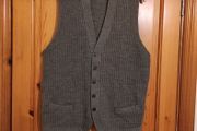 Kilspindle mens button up sweater vest