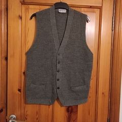 Kilspindle mens button up sweater vest