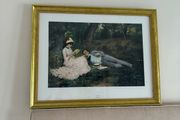 Gilt framed print/picture