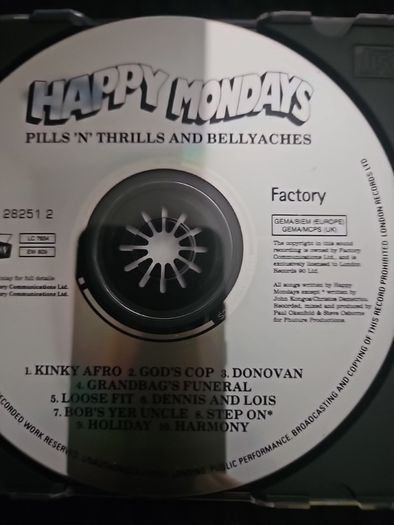 Happy Mondays - Pills 'n' Thrills and Bellyaches.