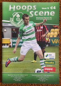 2014 Shamrock Rovers v Derry City FC & Cobh Ramblers FC - Airtricity League Programme