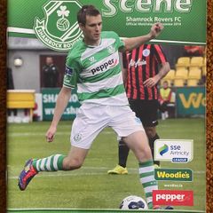 2014 Shamrock Rovers v Derry City FC & Cobh Ramblers FC - Airtricity League Programme