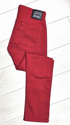 Levi Strauss & Co 511 Jeans Vintage Red Size: W33 L32