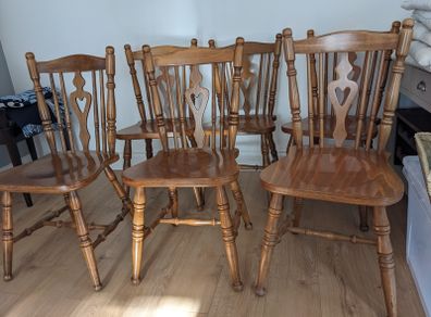 Set of 6 Kitchen Chairs