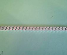 Mens Sterling Silver Cuban Chain Bracelet