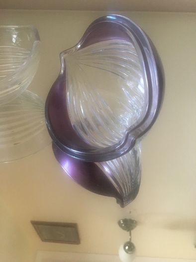 Crystal Anna Hutte bowl with lid.