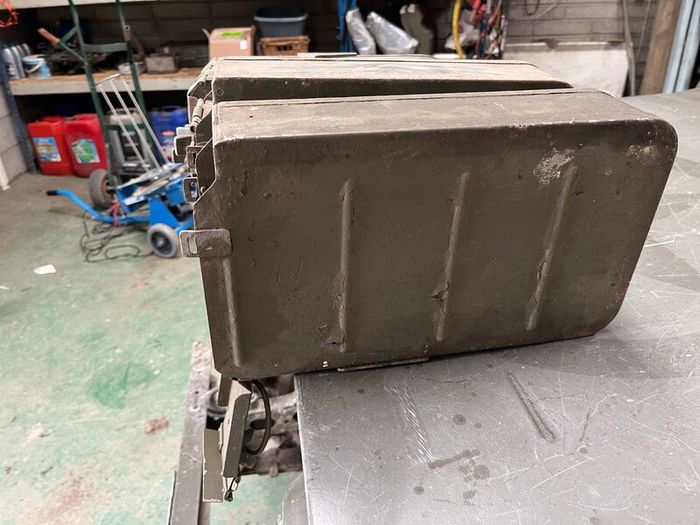 Military Russian ammunition boxes