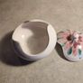 A Lovely Trinket Pottery Dish And Lid. Image 8