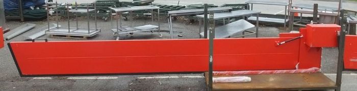 Flood barrier assembly - Length - 5500mm