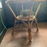 Vintage Italian high backed Chairs and Table Image 7